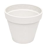 リードスタイル (Lead Style) エッジポット20 植木鉢 穴あり 樹脂 ホワイト φ30×H25cm EGS3025WH