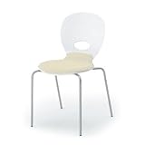ITOKI（イトーキ） スタッキングチェア orno（オルノ）140GB 座面：布地張り ミルキーホワイト KJA-140GB-W9H8