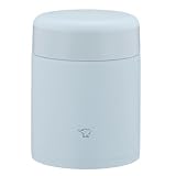 象印 スープジャー 400ml 大きめ茶碗サイズ 【おいしく保温・保冷】 お弁当 広口 アイスグレー SW-KA40-HL