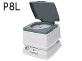 イーストアイ　ポータブル水洗トイレ　P8L　　８Lタンク　約20回使用可能！　ポータブルトイレ