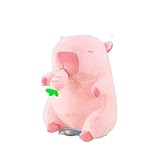 鼻水カピバラ ぬいぐるみ カピバラ君のぬいぐるみ かわいい 抱き枕 人形 寝ている人形 カピバラのぬいぐるみ ぬいぐるみの抱き枕 カピバラのぬいぐるみの抱き枕 (50CM,にんじんカピバラ)