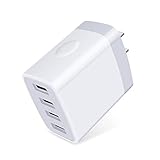 ACアダプター 4ポート急速充電 USB充電器 チャージャー PSE認証 最大出力24W/4.8A 4口コンセント スマホ充電器 iPhone 17アダプタ usbアダプター 充電アダプタ 携帯充電器 iPhone 17 16 15 14 13 12 11 X 8シリーズ/GALAXY 23シリーズ/タブレット/ゲーム/Xperiaなと対応 ホワイト