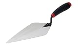 Hyde Tools 18095 10-Inch MaxxGrip London Style Brick Trowel by Hyde