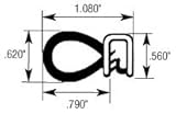 CRL特大電球トリムシール – フランジサイズ: .090 in to .120 in