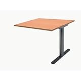 Garage ミーティングテーブル fantoni 連結用 GT-129H-Z 幅120cm 奥行き90cm 木目