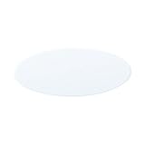 シロクマ チークサイン 無地 NP-35-0 楕円90×38mm×2.5t 白