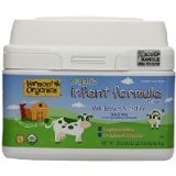 infant formula Vermont Organics 36 oz　オーガニック　粉ミルク 鉄、DHA＆ARA入り　0ヶ月~12ヶ月　1020ｇ　〔並行輸入〕