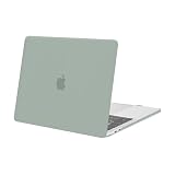 MOSISO 対応機種 MacBook Pro 13インチ ケース M2 M1 A2338 A2289 A2251 A2159 A1989 A1706 A1708 (2026 2025-2016発売)、薄型 耐衝撃 保護 対応機種 MacBook Pro M1 13インチ プラスチック ハード ケース カバー(レトロ グリーン)