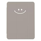 iPad 第9世代 第8世代 第7世代 10.2インチ 対応 ケース カバー A2602 A2604 A2603 A2270 A2428 A2429 A2430 A2197 A2198 A2200 アイパッド9 韓国 にこちゃん グレージュ 10 かわいい キッズ 子供
