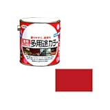 アサヒペン　油性多用途カラー　0.7L　赤
