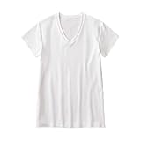 [グンゼ] インナー 汗取りパッド付 メンズ 春夏 メッシュ 綿100% 涼しい 汗 汗ムレ 防止 半袖 Vネック 快適 下着 肌着 汗対策 CK8712