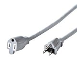 （まとめ）サンワサプライ 電源延長コード2m（3P-3P） TAP-EX253-2【×3セット】