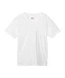 [ヘインズ] Tシャツ(2枚組) 綿100% 抗菌防臭 半袖 魂シリーズ 2P ビジカジ魂 VネックTシャツ HM1ER702 メンズ ホワイト LL