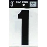 hy-ko 30401 3 "ブラックビニールself-stick数1