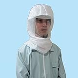 フェイスカバーマスク　H型（ヘルメット対応）/ 防護マスク/10枚入