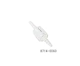 3-6207-01チェックバルブ(適合チューブ内径φ6～8mm)