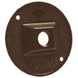 4 in Brnz Rnd Lampholderカバー