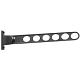 物干し 屋外 窓壁用物干し 物干し金物 川口技研 窓壁用ホスクリーン ロングアームタイプ RK-65型 65cm 1本 角度調整可能/ダークブロンズ