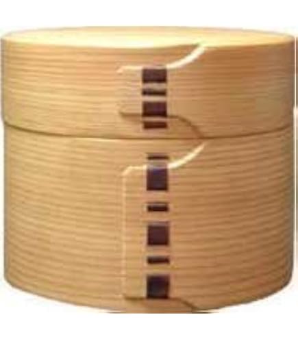 Amazon｜大館曲げわっぱ二ツ重丸弁当｜弁当箱 オンライン通販