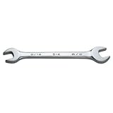 SK Hand Tool 86420 Regular Open End Wrench, 5/8 x 11/16-Inch, Full Polished Finish [並行輸入品]