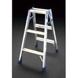 ８１ｃｍワイドステップすべり止付脚立　Ｅａ９０３ａｍ－２２