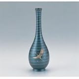 竹中銅器　86-01　銅製花瓶　7号　鶴首　鶴