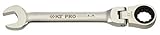 KT Pro Tools G2110M10 180 Degree 12-Point Flexible Head Speed Wrench by KT Pro Tools