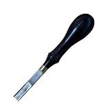 Active Island フレンチエッジャー レザークラフト 革漉き ヘリ落とし 黒壇 高速鋼 a306 (8mm)