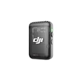 DJI Mic 2 トランスミッター（シャドーブラック） スマートノイズキャンセリング付きワイヤレスマイク 14時間内部収録 バッテリー駆動 最大6時間 マグネット着脱式 Bluetoothマイク Vlog