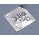 新光電子 (ViBRA) 板状分銅 ステンレス 基準分銅型 (F1級） 【100mg】 F1PSB-100M