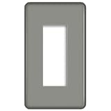 CASEMAKER コンセント/スイッチプレート共通タイプ 【フルカラー(モダン)プレート互換品】【1連3コ用 型番WN6003】 カラーパレット(和色) 27番鼠色 パナソニック互換品
