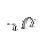 Glacier Bay jy5020433 Builders 8 in Widespread 2-handle high-arcバスルーム蛇口