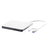 ブルーレイドライブ外付け BDプレイヤー再生読み書usb-aと usb-c(type-c) 対応外付け ポータブルBD Windows7-11/MAC OS対応 一年 日本語取扱書付き(white)