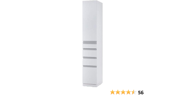 Amazon 隠せる すき間収納庫 幅15cm 奥行き45cm 日本製 15cm キッチン収納 オンライン通販