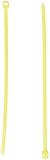 Monoprice Cable Tie 4 inch 18LBS, 100pcs/Pack - Yellow [並行輸入品]