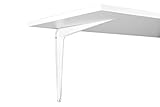 John Sterling RP-0026-12X14WT Rbr Utility Bracket, White, 12-Inch by 14-Inch [並行輸入品]