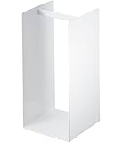 山崎実業(Yamazaki) ハンガー 収納 ラック ホワイト 約W14.5×D14.5×H30cm タワー tower ハンガーが絡まない 4318