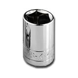 SK Hand Tool 8983 0.38 Dr Semi Dp 1 3 Mm. Imp Socket