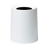 ideaco(イデアコ) ゴミ箱 丸型 11.4L TUBELOR HOMME rich white チューブラー オム リッチホワイト 208RWH