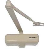 Ultra Hardware 16114 Closer Door Parallel Arm, Ivory [並行輸入品]
