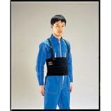 エスコ バックサポート L 122-147cm EA926BD-3