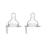 海外直送品Stage B- 6-12 months Nipple with venting, 2 pack by Thinkbaby