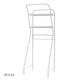 ［K line］ランドリーラック-FRAMES&amp;SONS+plus A studio (棚タイプ, ホワイト)