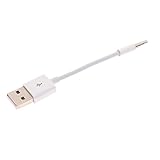 Perfk iPod Shuffle Mp3に対応 3.5mmオスAUXオーディオ USB2.0オス MP3 iPod データ 充電ケーブル