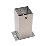 タナカ ステンレス装飾柱脚金物Sタイプ 120角型(1個価格) AD4120S0