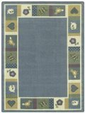 Joy Carpets Kid Essentials Infants & Toddlers Baby Blues Rug, Soft, 3'10 x 5'4 by Joy Carpets [並行輸入品
