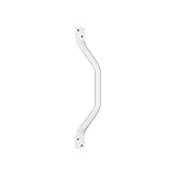 円弧gb1705-wh Cranked 24インチグラブバー、ホワイト