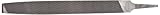 Nicholson Flat Hand File, American Pattern, Chip Breaking, Rectangular, Fine, 8 Length by Apex Tool 