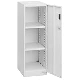 ナカバヤシ セキュリティフロアケース スチール 棚板タイプ ニューグレー AF-ST2