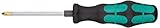 Wera 05008751001 Kraftform Plus 350 SK PH Phillips Screwdriver Lasertip PH 1 Head 3-1/8 Blade Length